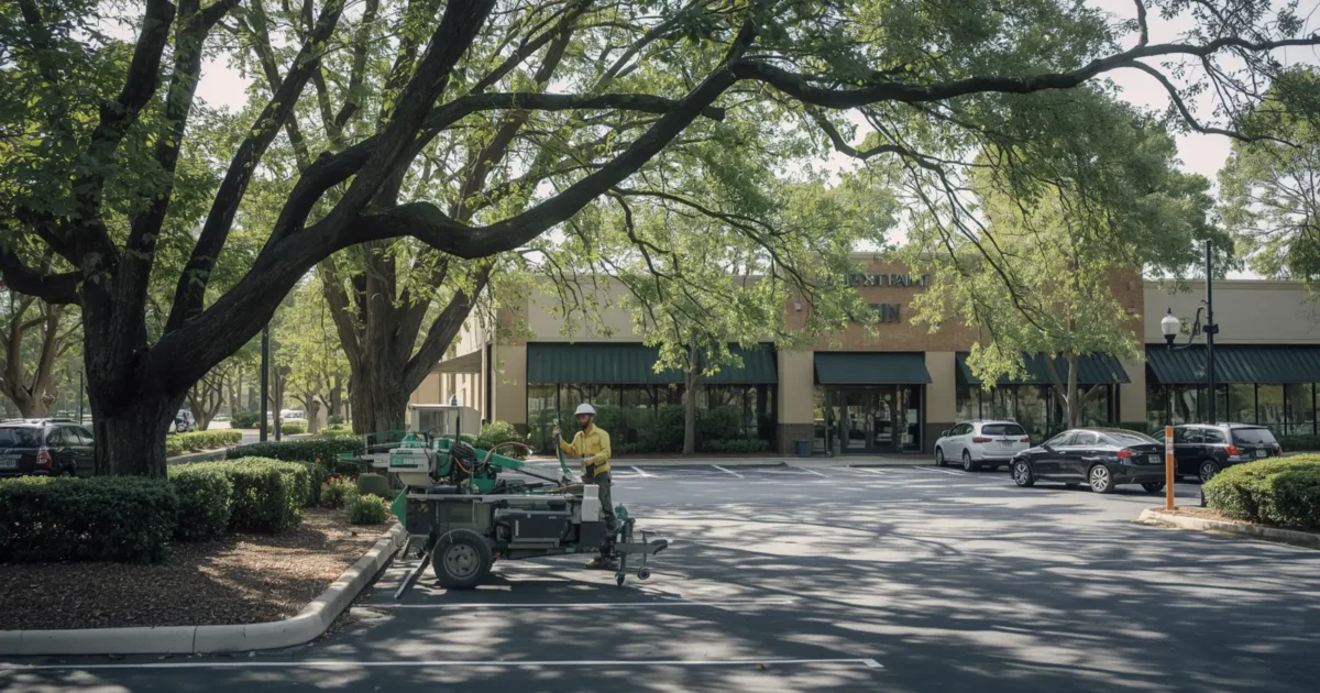 Commercial Tree Services Rochester NY for Businesses Located Near Loading Docks and Delivery Routes