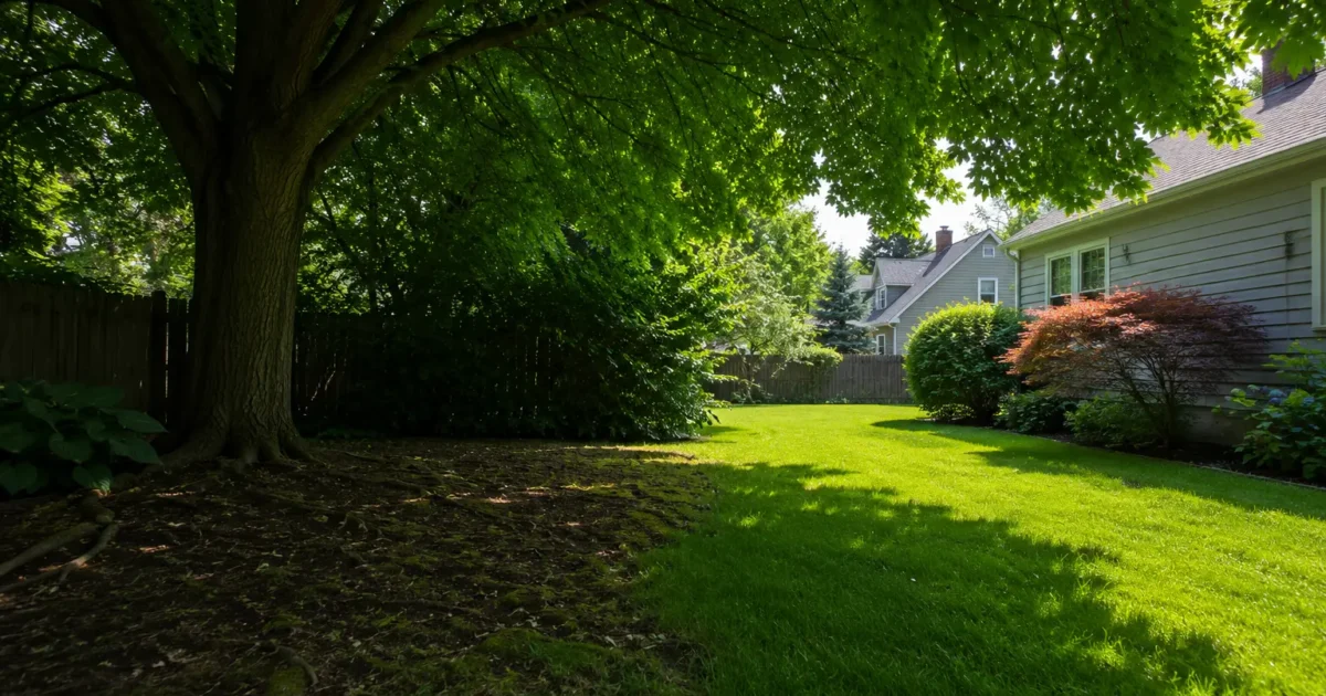 How Dense Tree Canopies Change Yard Conditions in Rochester NY