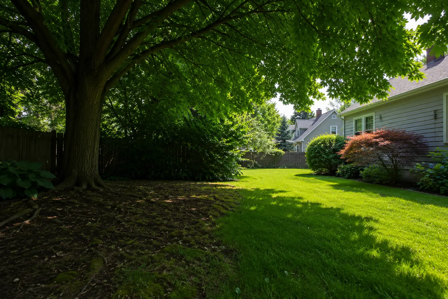 How Dense Tree Canopies Change Yard Conditions in Rochester NY